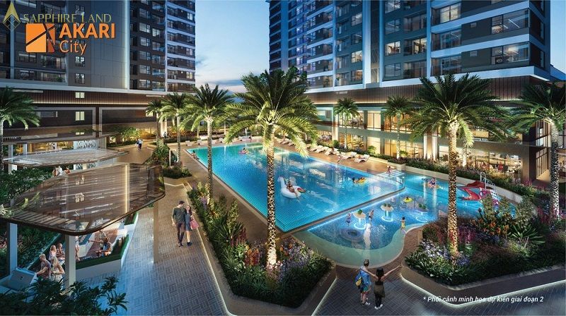 Tiện ích tuyệt vời tại Akari City