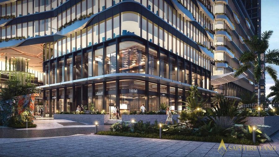 Trung tâm mua sắm của Grand Marina Saigon