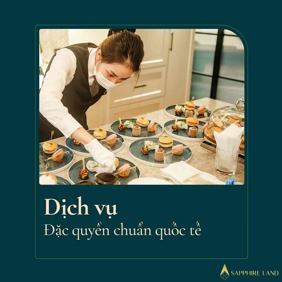 Dịch vụ ẩm thực đến từ đầu bếp nổi tiếng thế giới