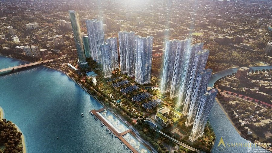 Grand Marina Sài Gòn tận dụng lợi thế trung tâm hiện tại của khu đô thị Quận 1