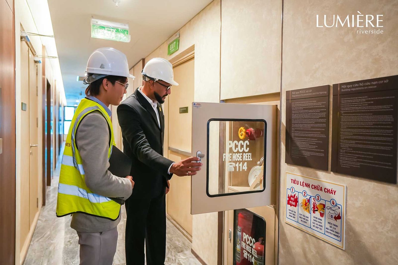 Hệ thống PPCC tại khu căn hộ Lumiere Riverside của Masterise Homes