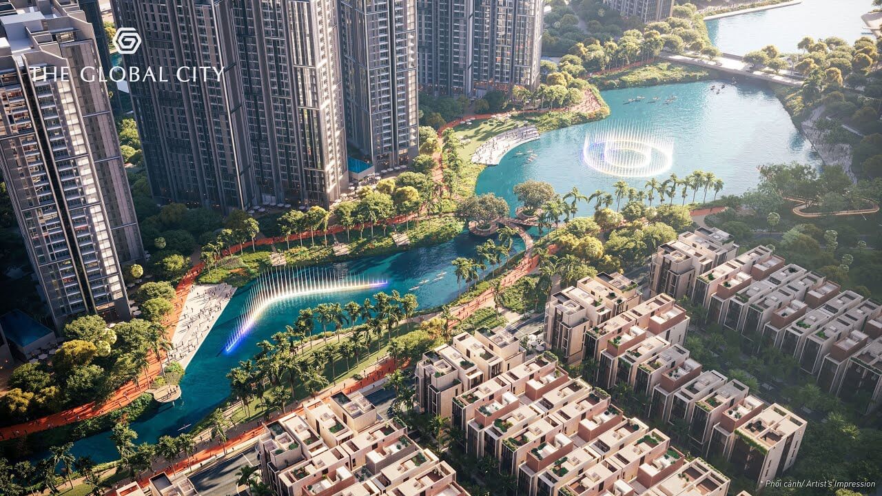 Tiện ích nổi bật tại Global City mang đến không gian sống đẳng cấp