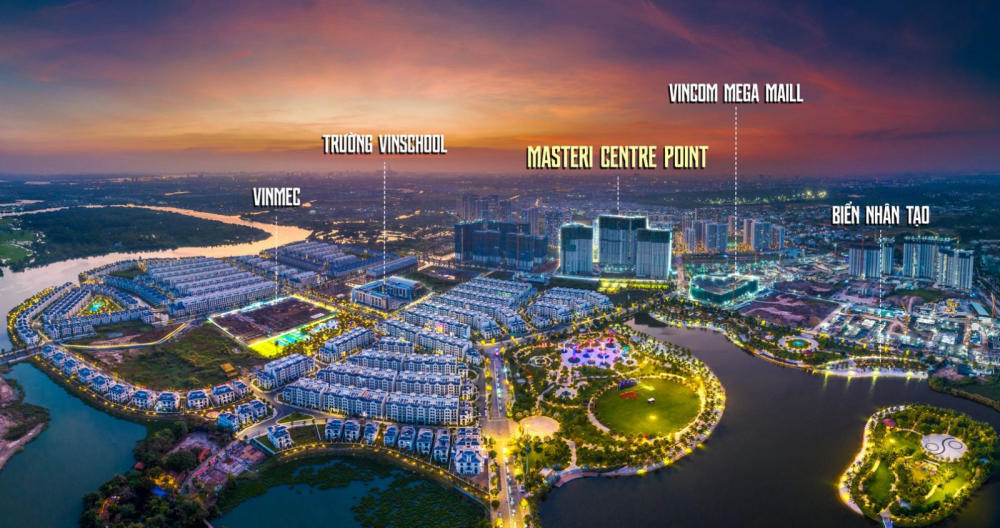 Vị trí đắc địa của khu căn hộ Masteri Centre Point