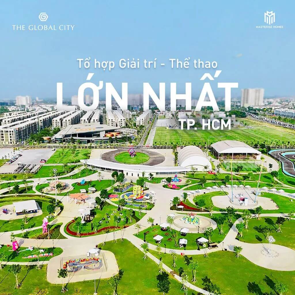 Global City sẽ là điểm đến giải trí văn hoá nghệ thuật & ẩm thực của TP. HCM