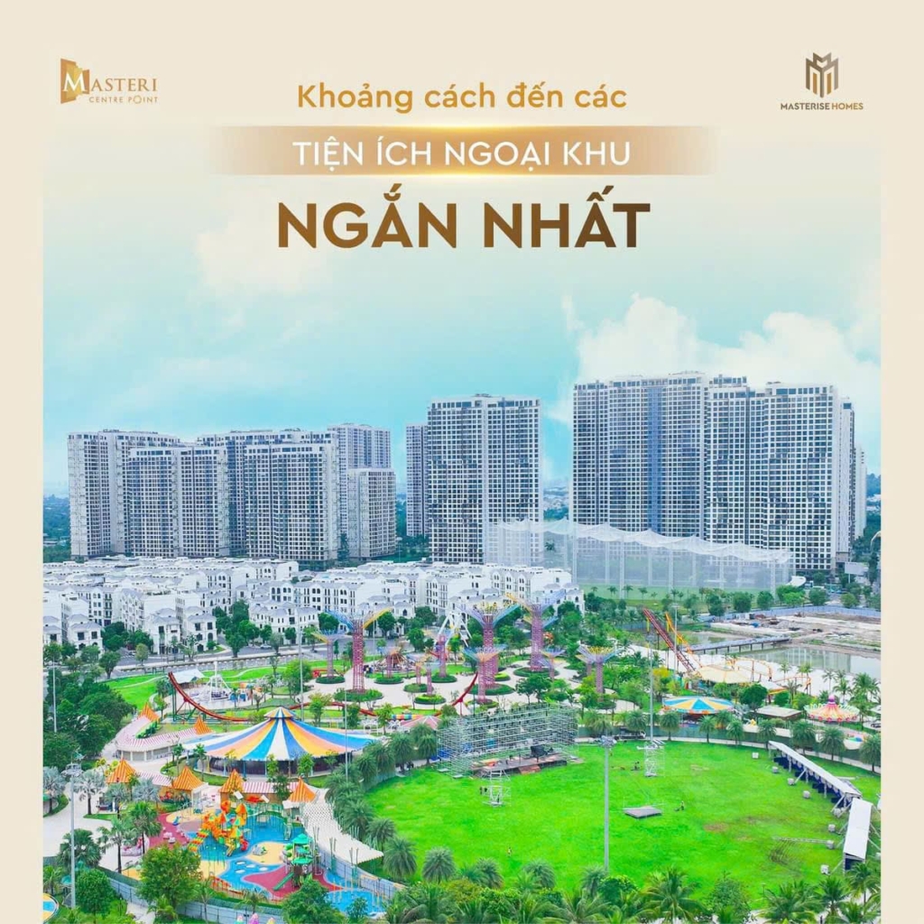 Vị trí kim cương đắc địa của Masteri Centre Point