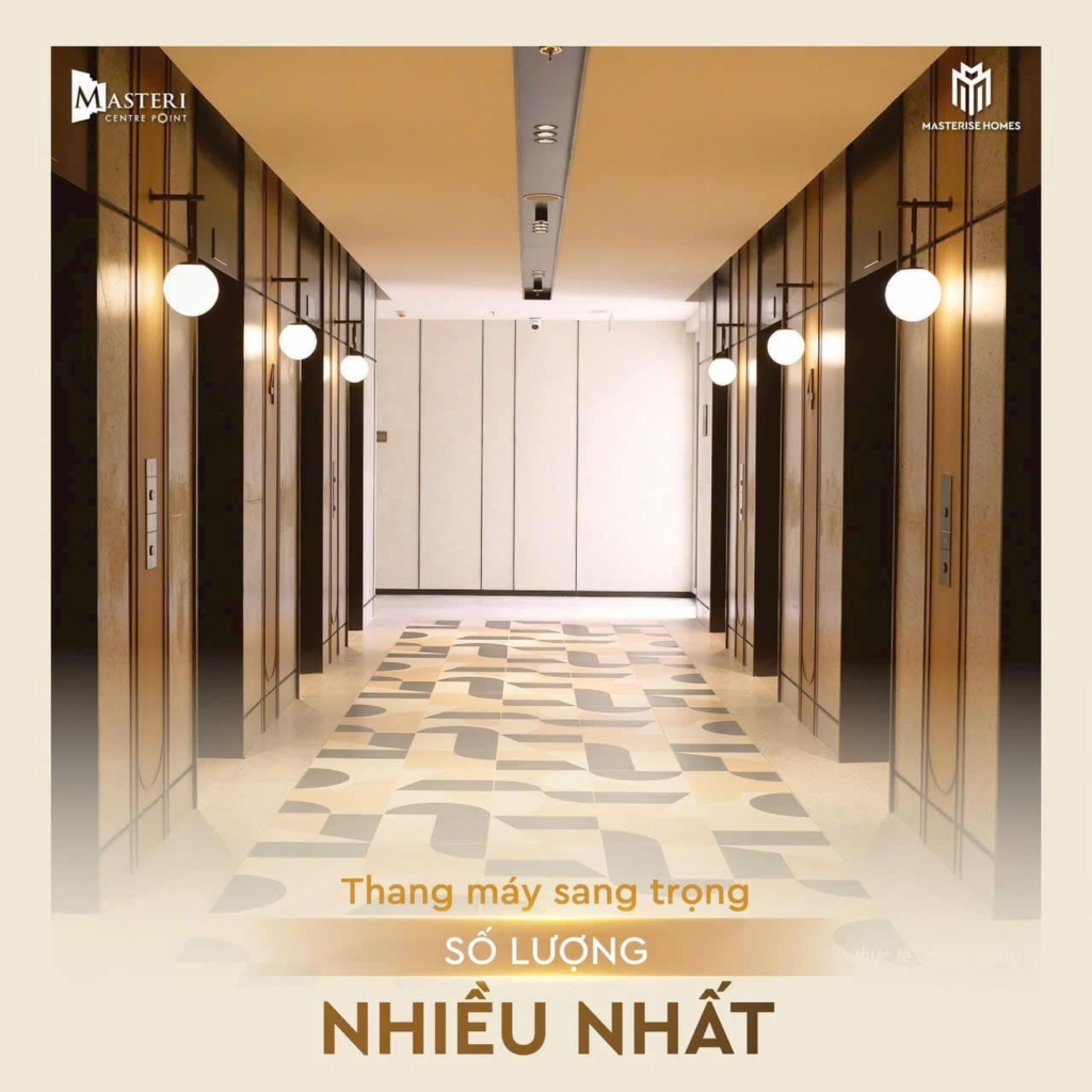 Hệ tiện tích chuẩn 5 sao tại Masteri Centre Point